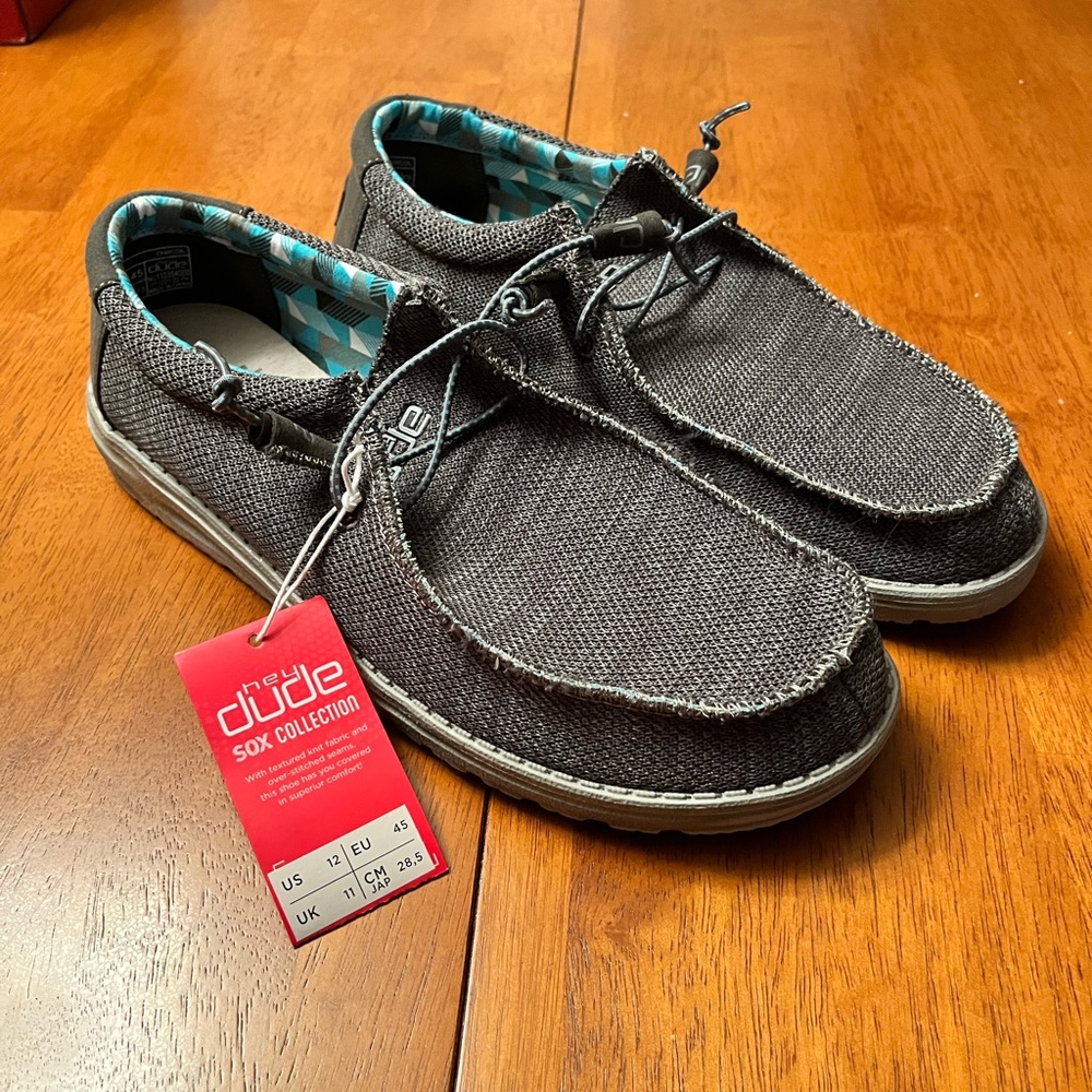 Hey Dude Charcoal Shoes